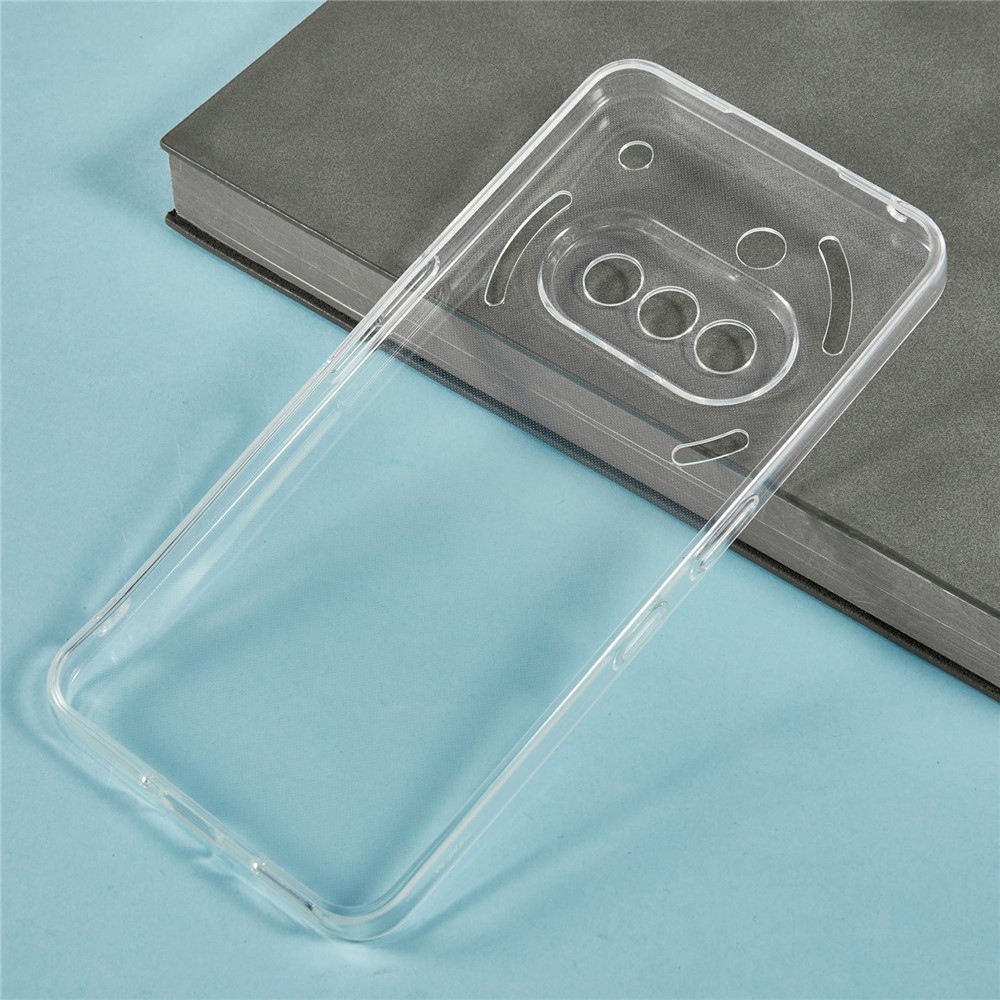 Gelový průhledný obal pro mobil Nothing Phone (3a) - průhledný