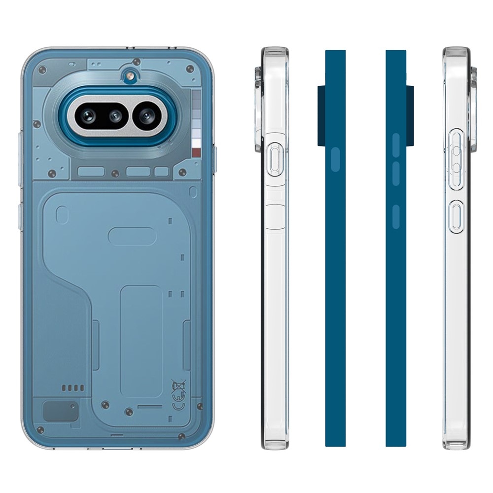 Gelový průhledný obal pro mobil Nothing Phone (4a) - průhledný