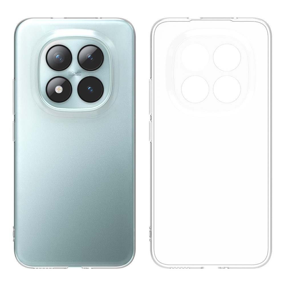 Průhledný gelový obal pro mobil Xiaomi Redmi Note 15 Pro+ 5G - průhledný