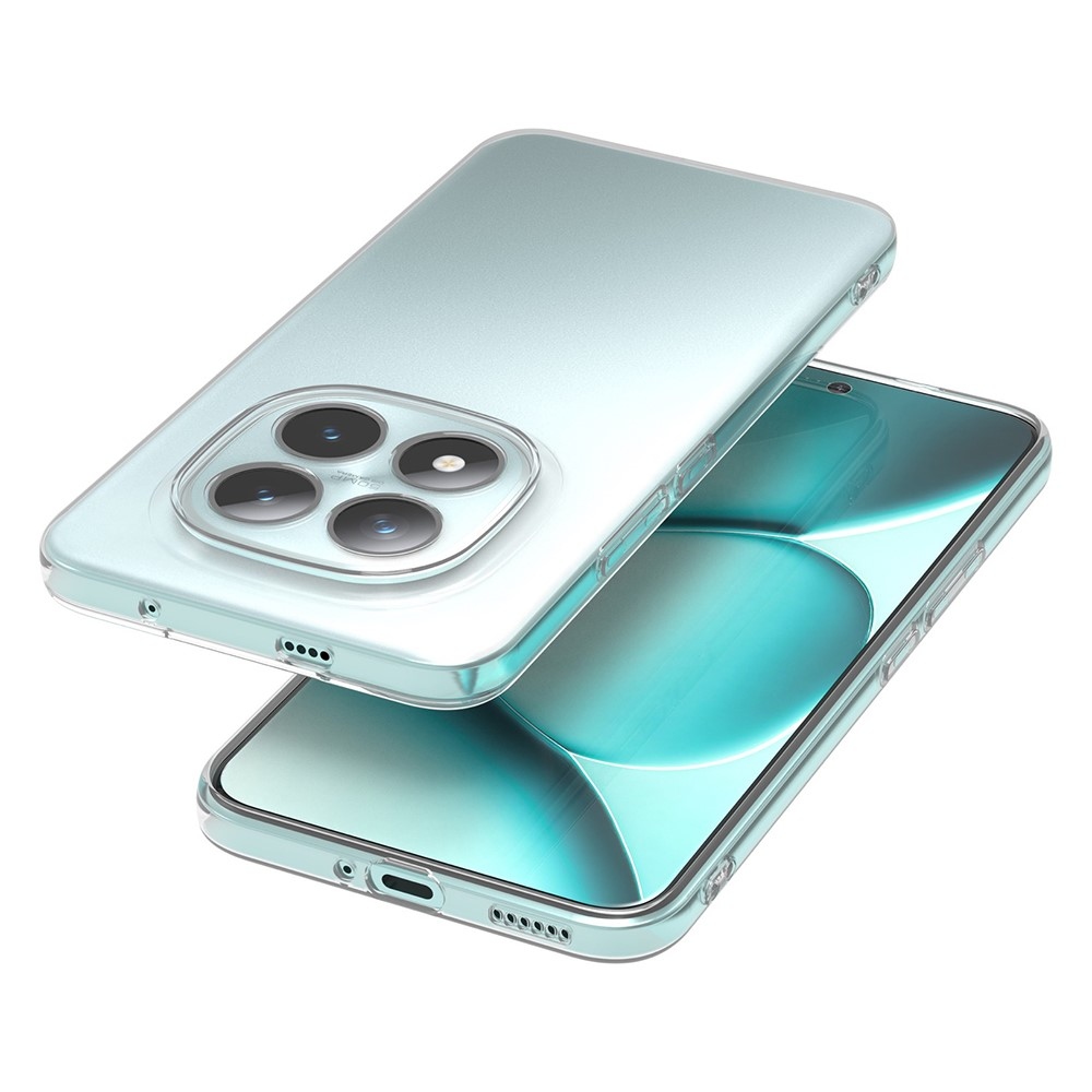 Průhledný gelový obal pro mobil Xiaomi Redmi Note 15 Pro+ 5G - průhledný