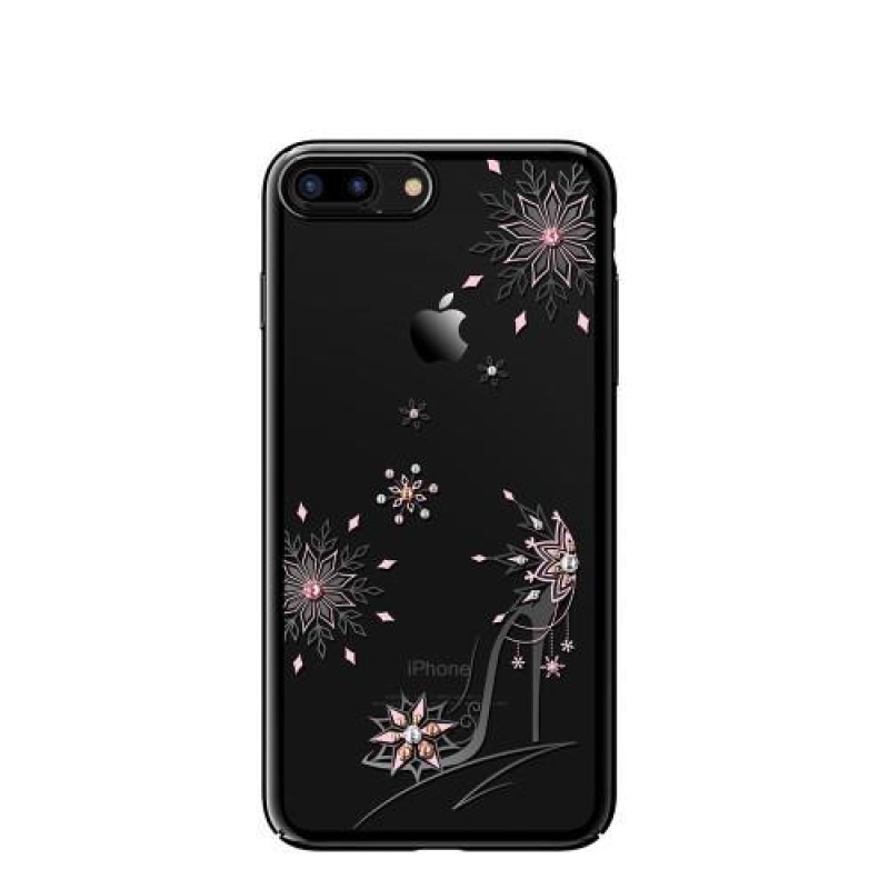 Gems zdobený plastový obal na iPhone 8 Plus a 7 Plus - střevíček