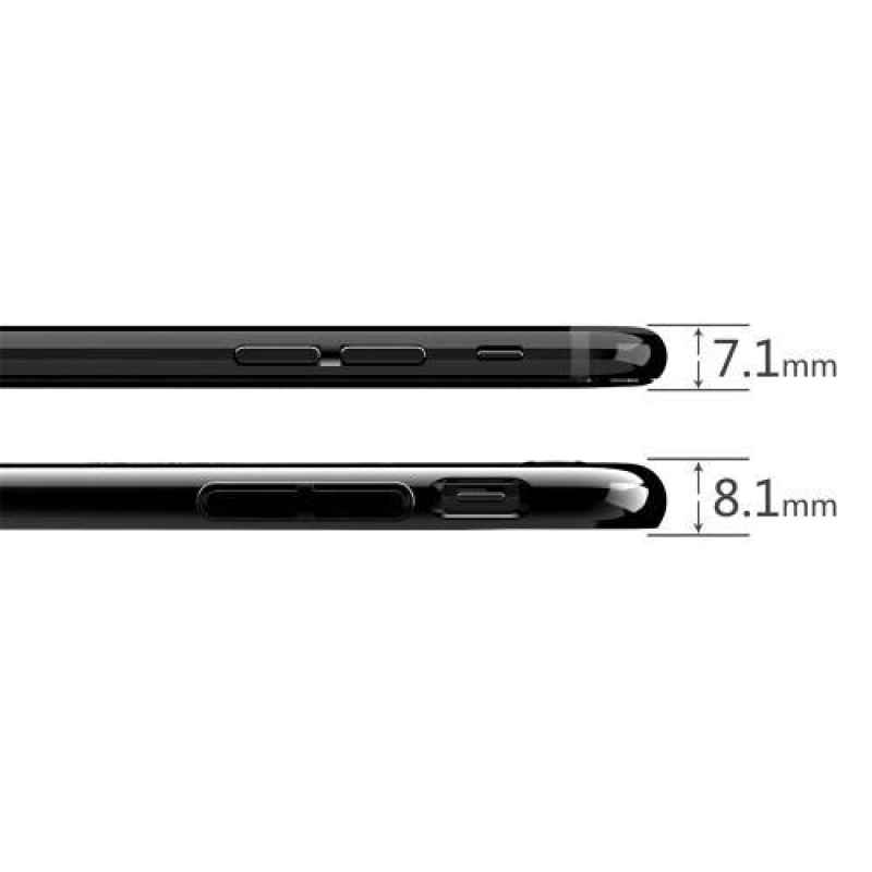 Gems zdobený plastový obal na iPhone 8 Plus a 7 Plus - střevíček