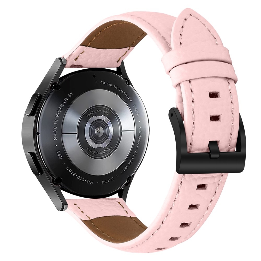 Genu kožený řemínek na Amazfit Active 2 Square/Active 2 - růžový