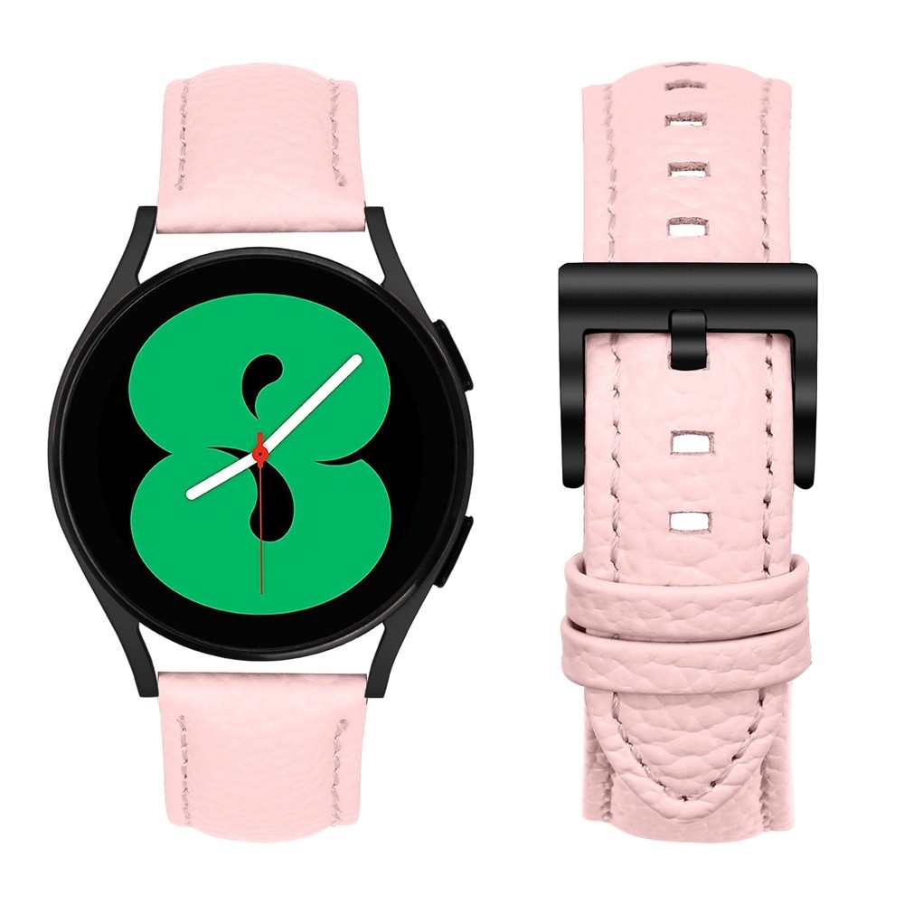 Genu kožený řemínek na Amazfit Active 2 Square/Active 2 - růžový