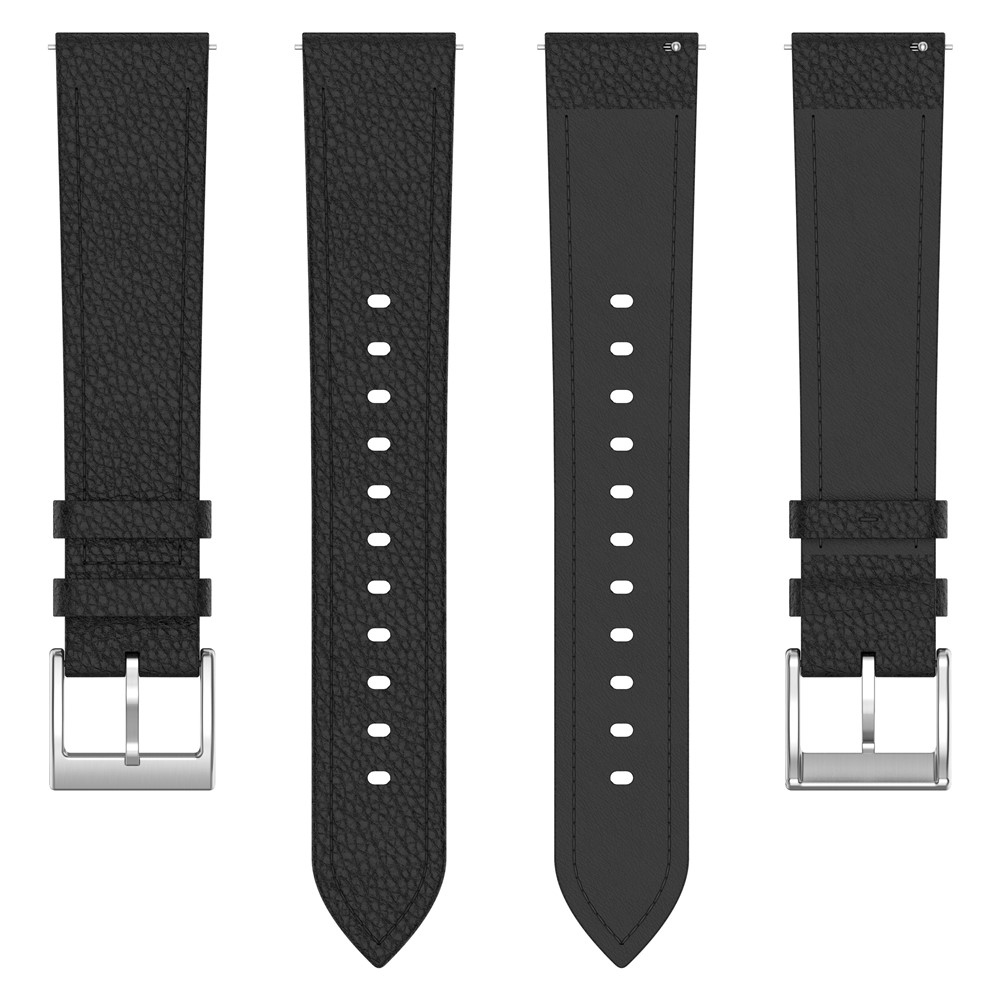 Genu kožený řemínek na Amazfit Balance 3/Bip Max  - světlehnědý