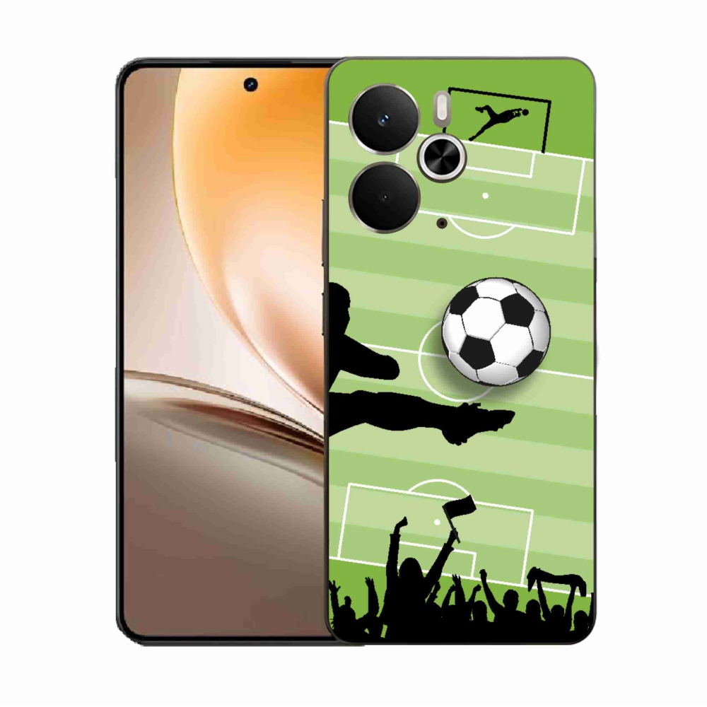 Gelový kryt mmCase na Realme 14 5G - fotbal 3