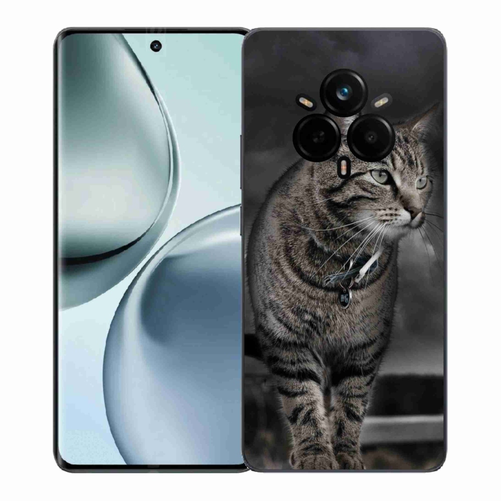Gelový kryt mmCase na Realme 14 Pro+ 5G - kočka