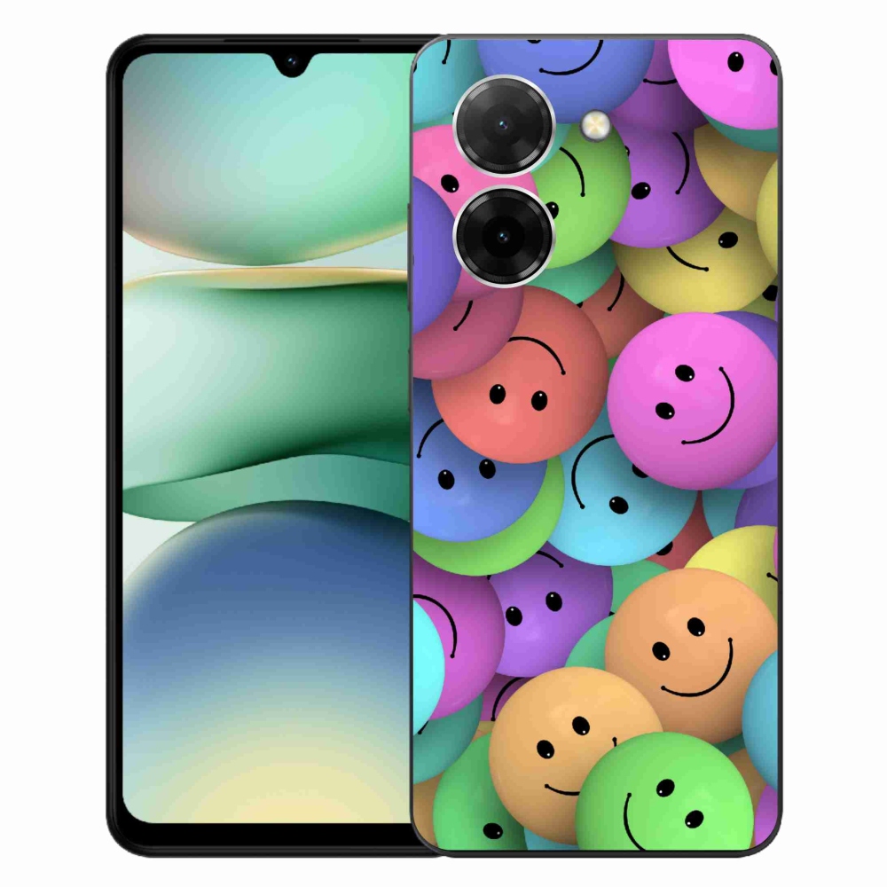 Gelový kryt mmCase na Xiaomi Redmi A5 (171.7x77.8x8.3mm) - barevní smajlíci