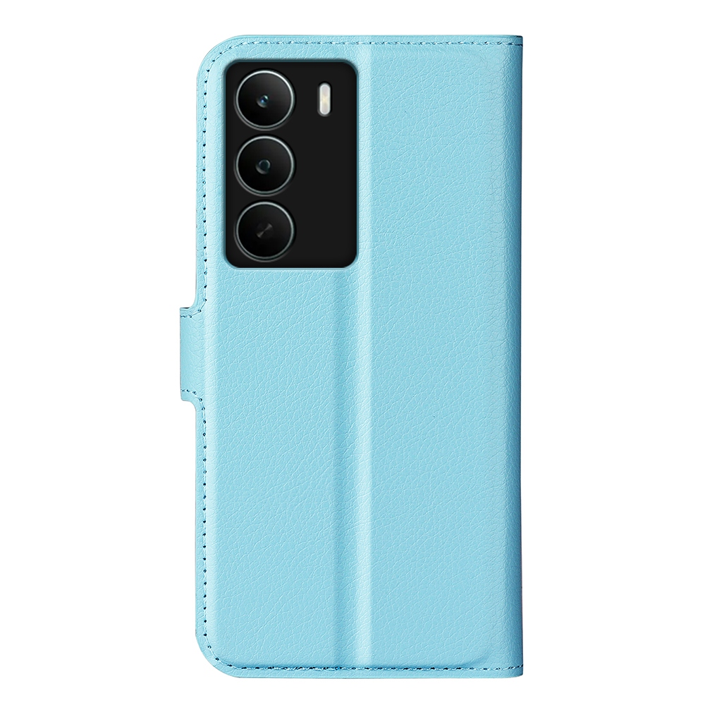 Litchi knížkové pouzdro na Realme C71 - modré