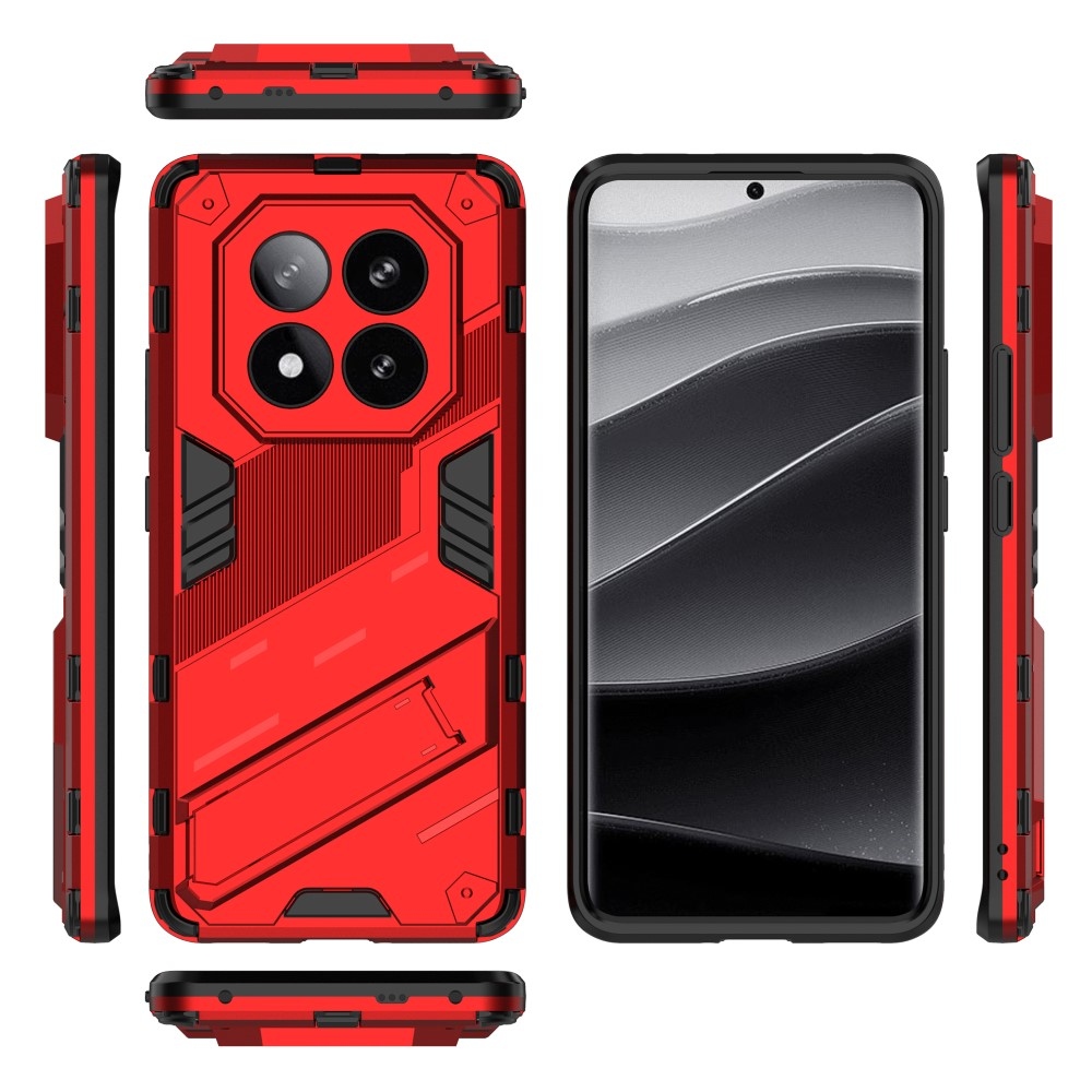 Armory odolný kryt na Xiaomi Redmi Note 14 Pro+ 5G - červený