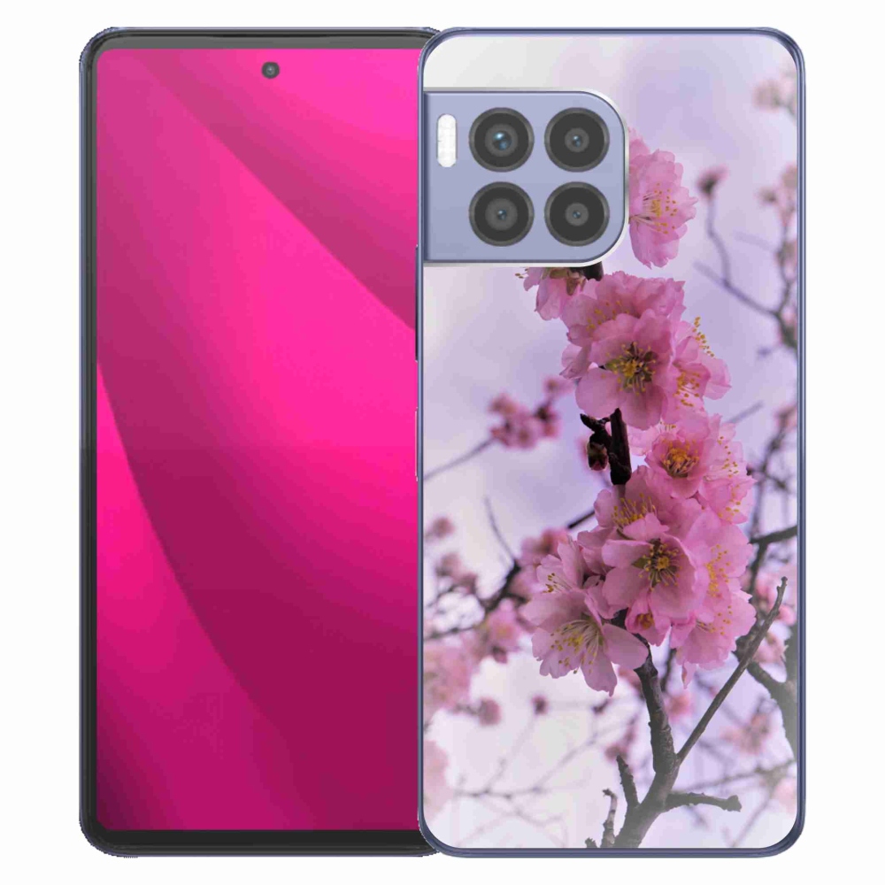 Gelový kryt mmCase na T-Mobile T Phone 2 Pro - květiny 7
