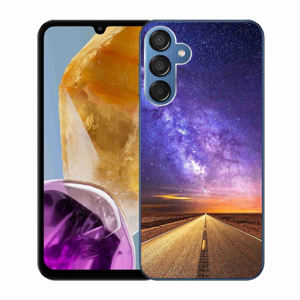Gelový kryt mmCase na Samsung Galaxy M15 5G - americká silnice