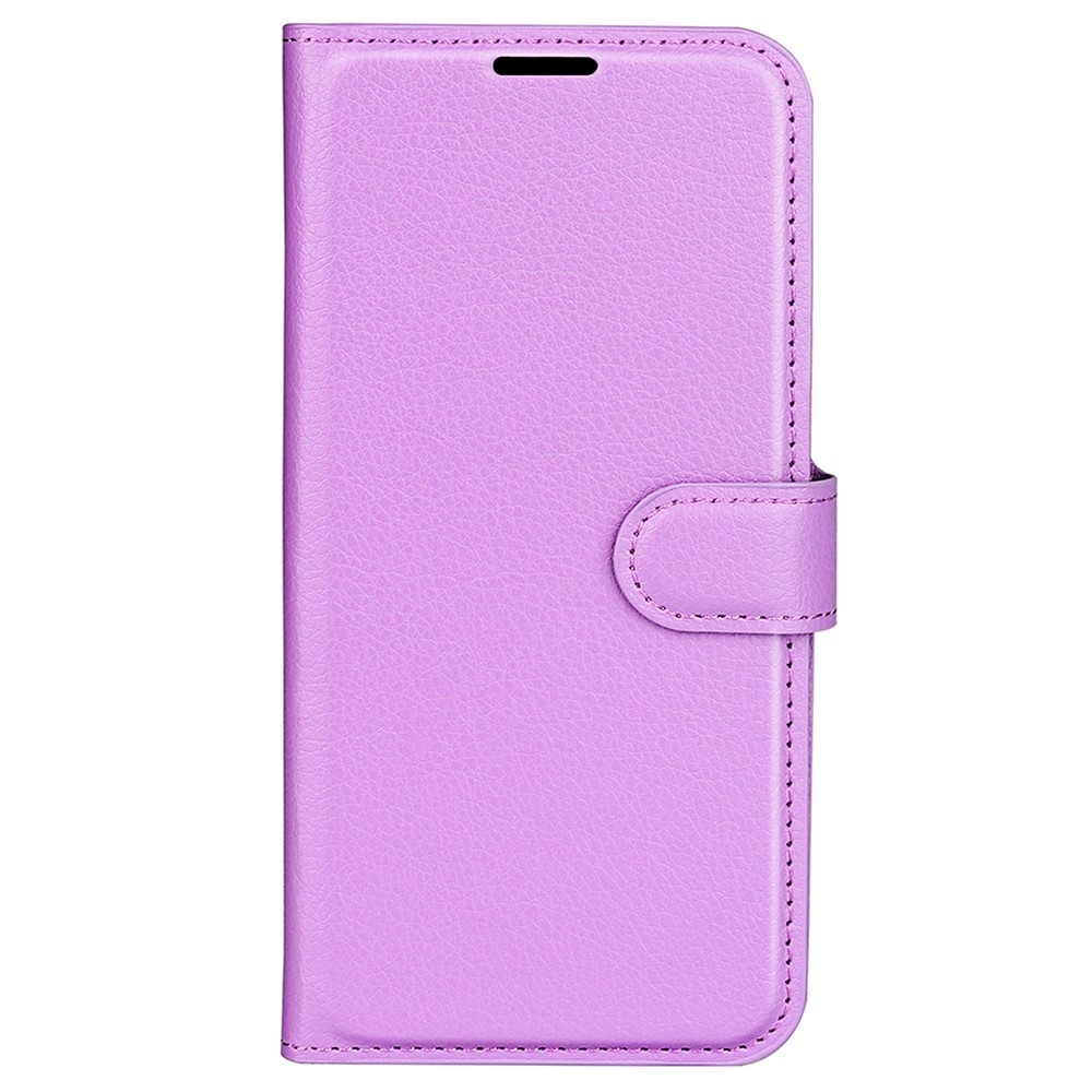 Litchi knížkové pouzdro na Xiaomi 14 - fialové