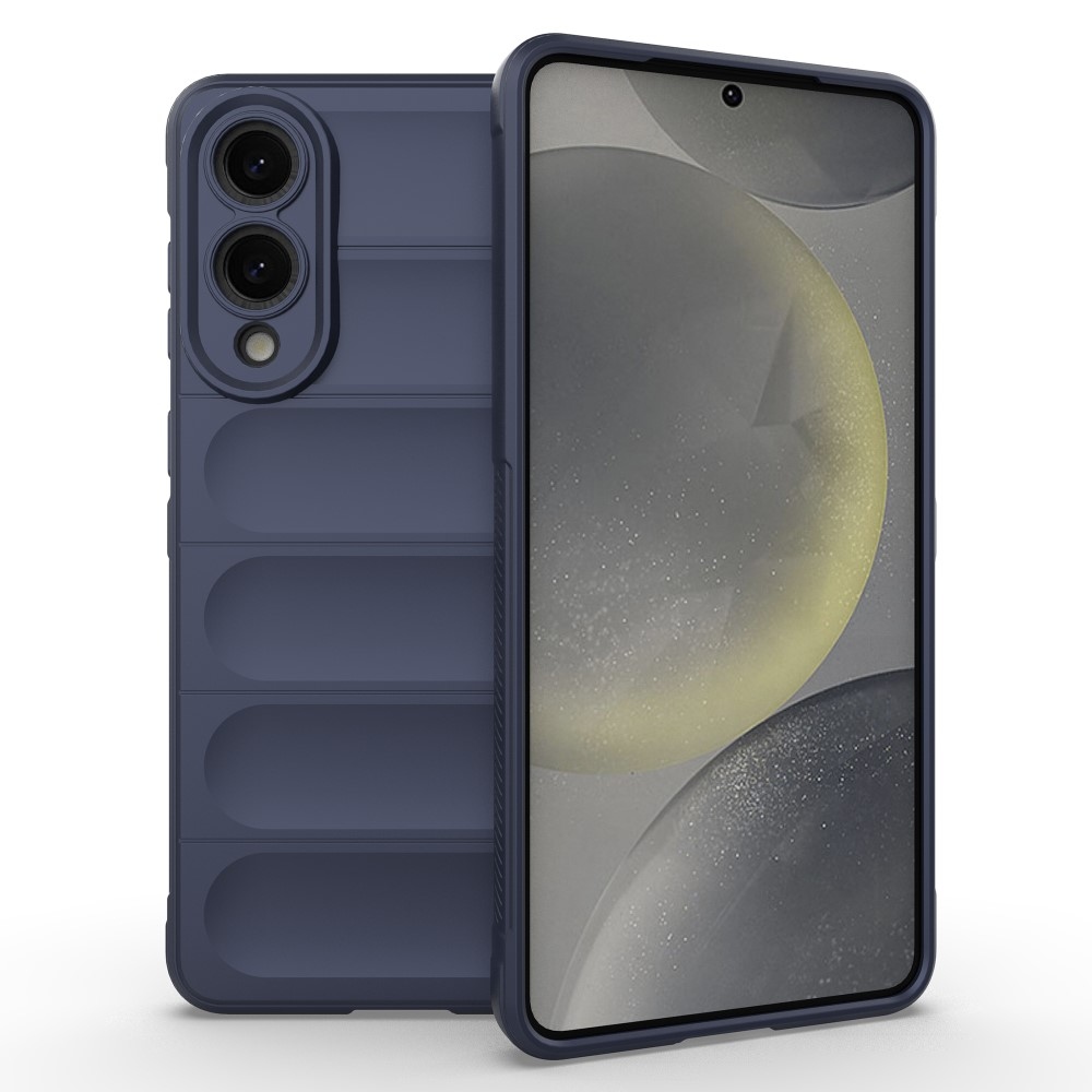 Rugg odolný gelový obal na Samsung Galaxy S25 Edge - tmavěmodrý