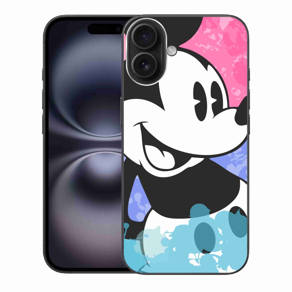 Gelový kryt mmCase na iPhone 16 Plus - mickey mouse