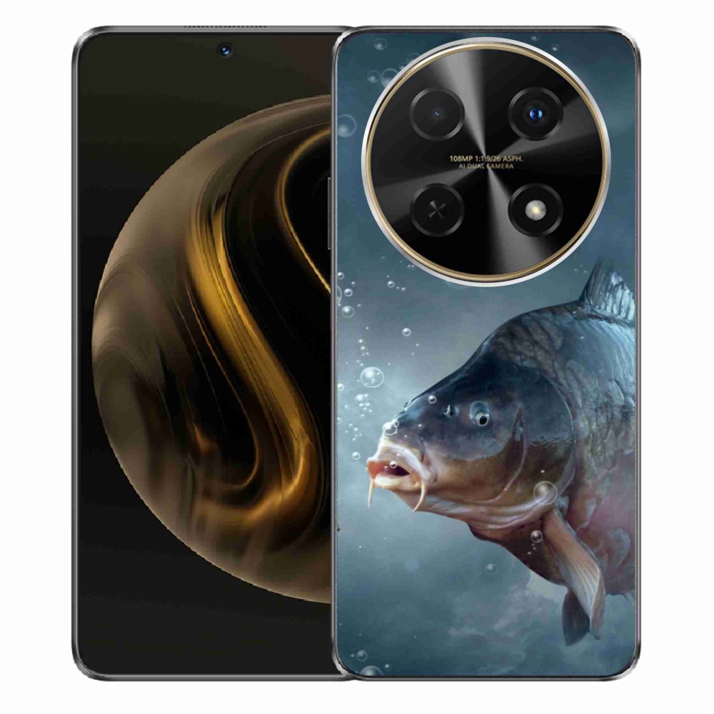 Gelový kryt mmCase na Huawei Nova 12i - kapr a bublinky