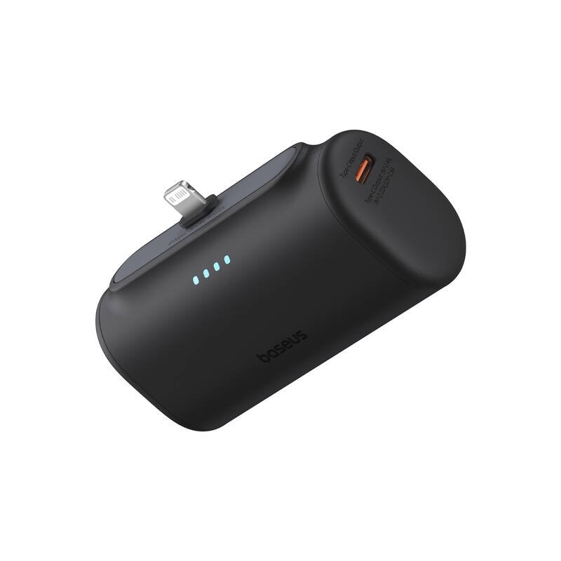 Baseus Compact (IP Edition) 20W Fast Charge USB-C Powerbanka 5000mAh Cluster Black