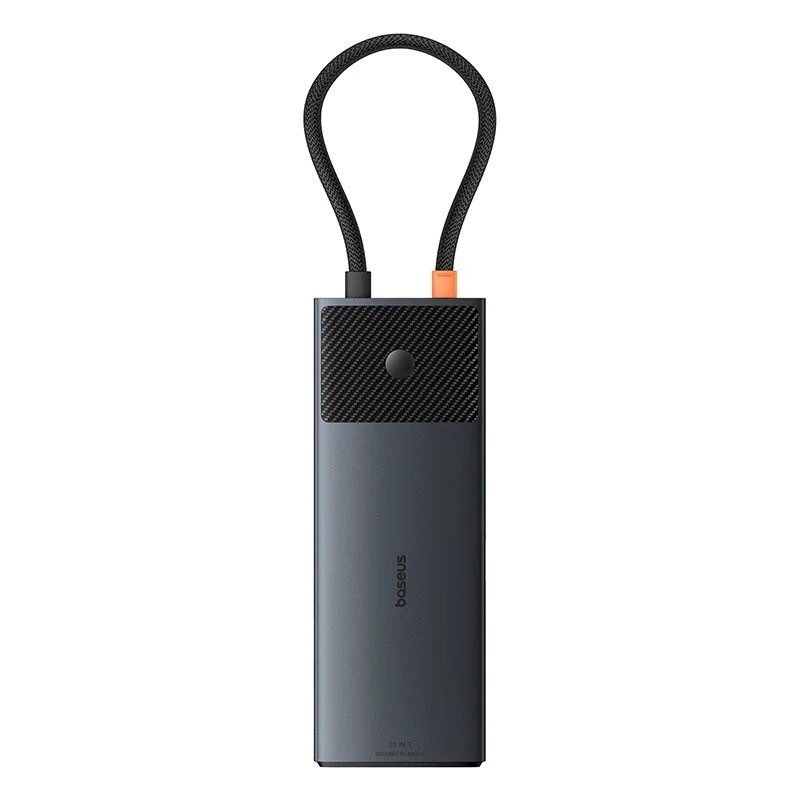 Baseus Metal Gleam II Series 10v1 USB-C HUB Dokovací Stanice Cosmic Black