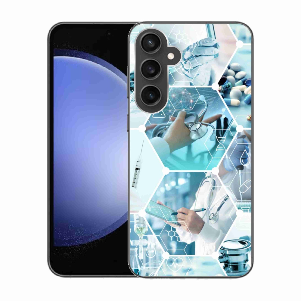 Gelový kryt mmCase na Samsung Galaxy S23 FE - zdravotnictví