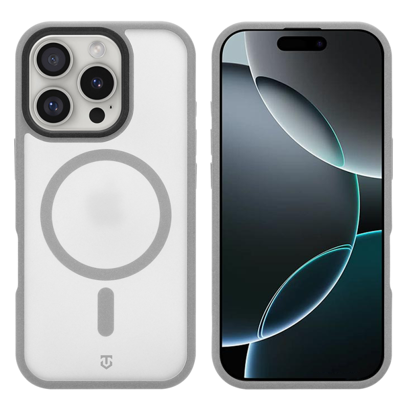 Tactical MagForce Hypersand Kryt pro Apple iPhone 16 Pro Light Grey