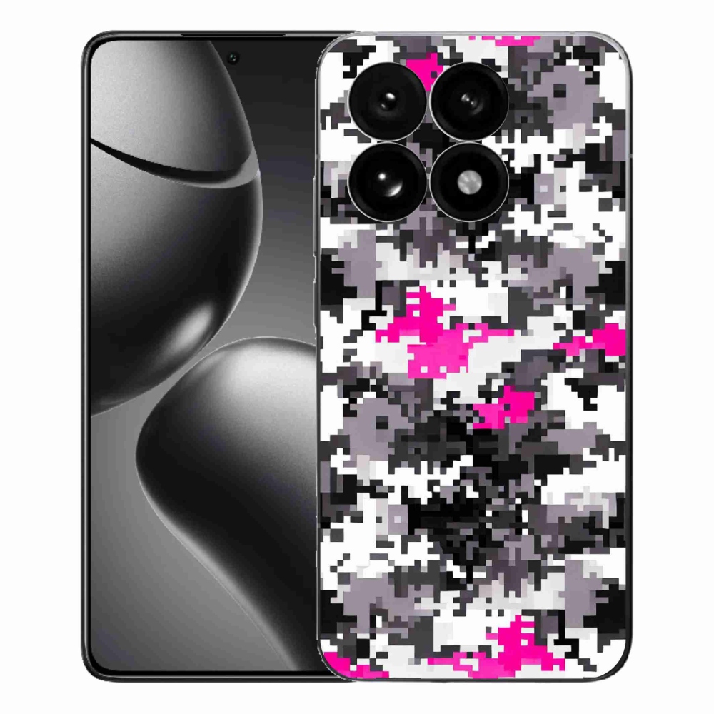 Gelový kryt mmCase na Xiaomi 15T - maskáčový vzor 4