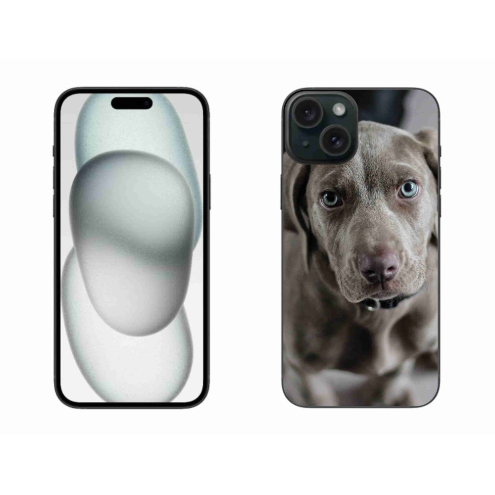 Gelový obal mmCase na iPhone 15 Plus - výmarský ohař