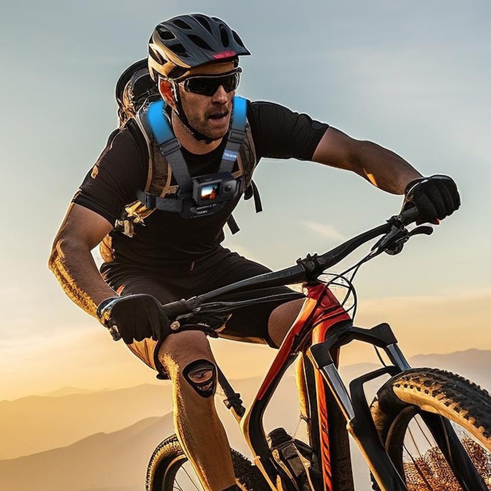 TELESIN hrudní popruh s rychloupínáním pro DJI Osmo Action 4 a Insta360 X4