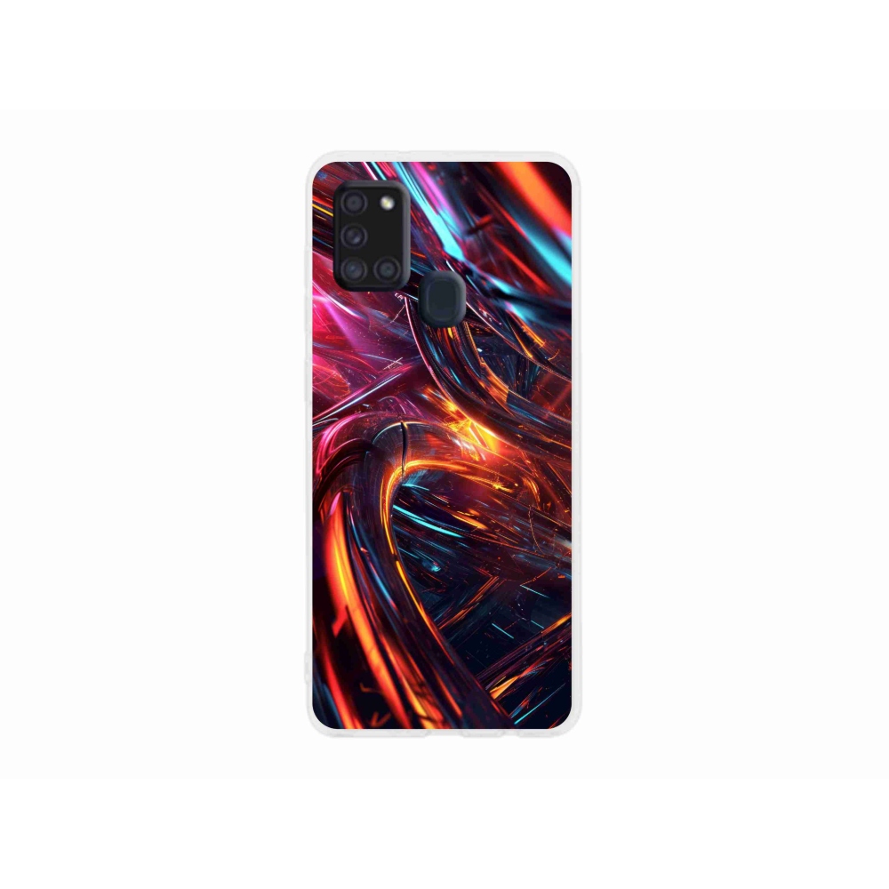 Gelový kryt mmCase na Samsung Galaxy A21s - abstraktní motiv 10