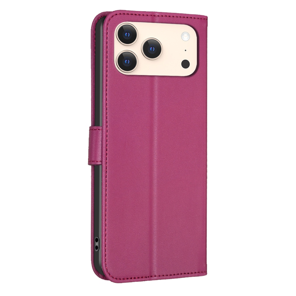 Clover knížkové pouzdro na iPhone 17 Pro Max - rose
