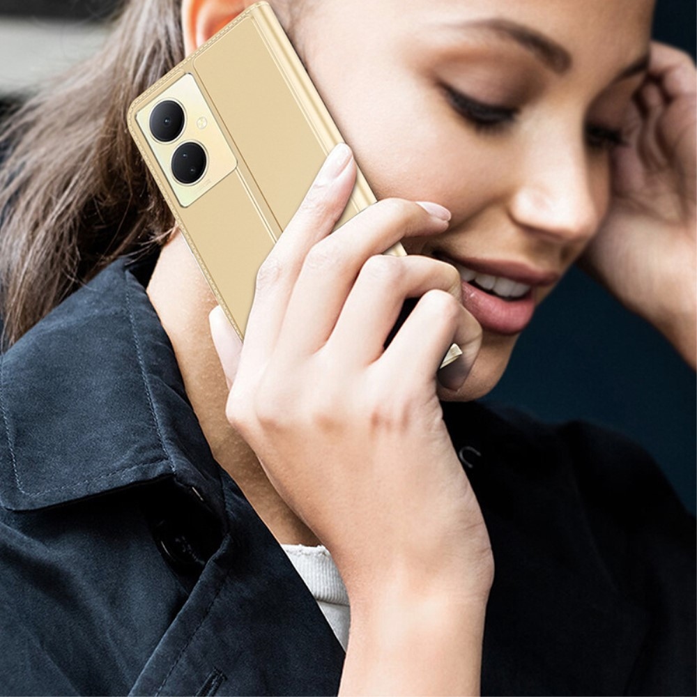 DUX knížkové pouzdro na Vivo V29 Lite 5G - zlaté