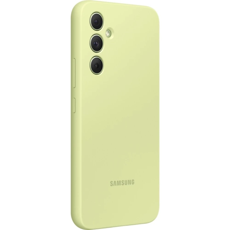EF-PA546TGE Samsung Silikonový Kryt pro Galaxy A54 5G Lime