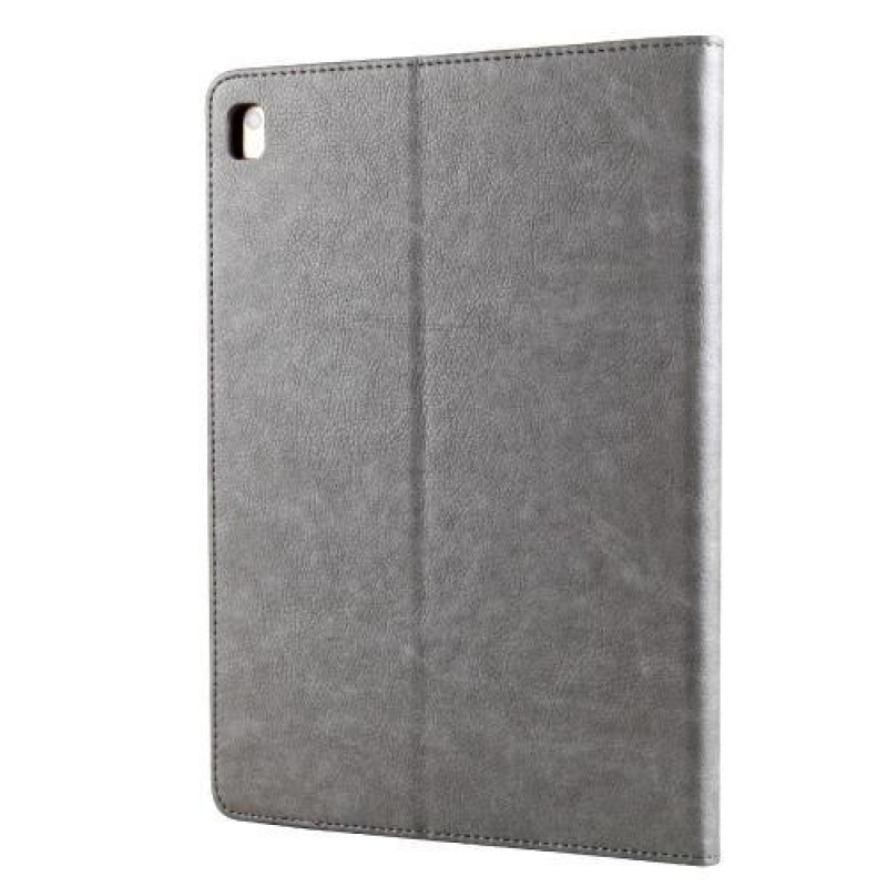 Ginny PU kožené pouzdro na iPad Air 2 - šedé
