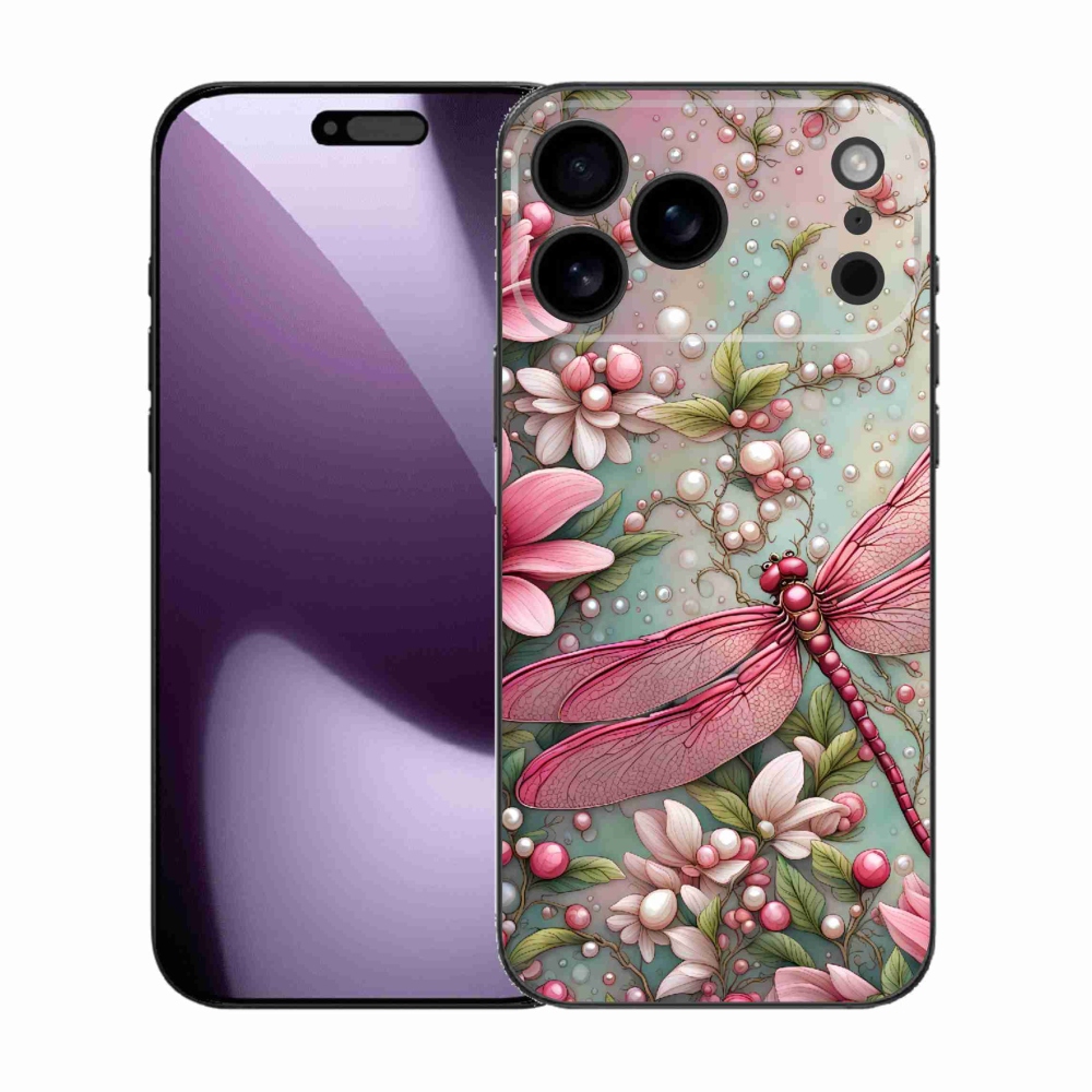 Gelový kryt mmCase na iPhone 17 Pro Max - vážka