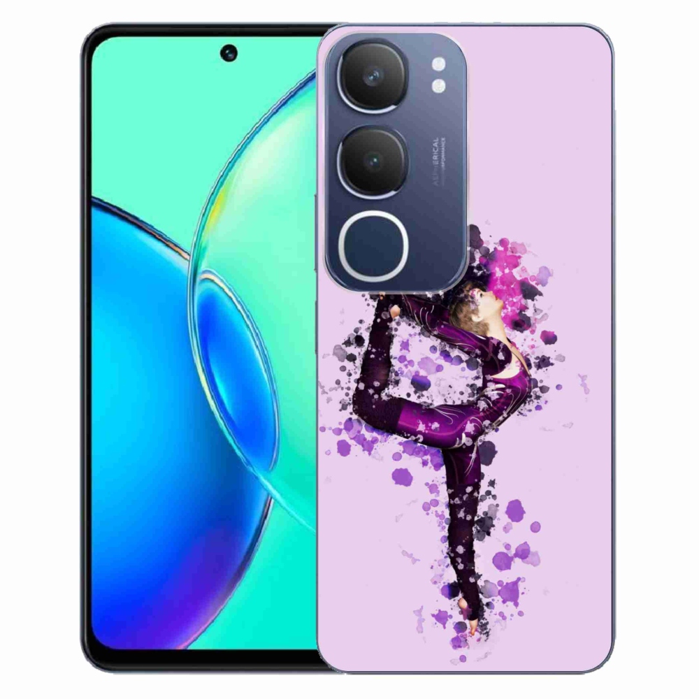 Gelový kryt mmCase na Vivo Y19s - baletka