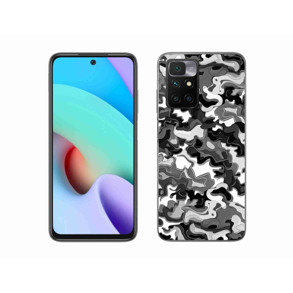 Gelový kryt mmCase na Xiaomi Redmi 10/Redmi 10 (2022) - maskáčový vzor 3