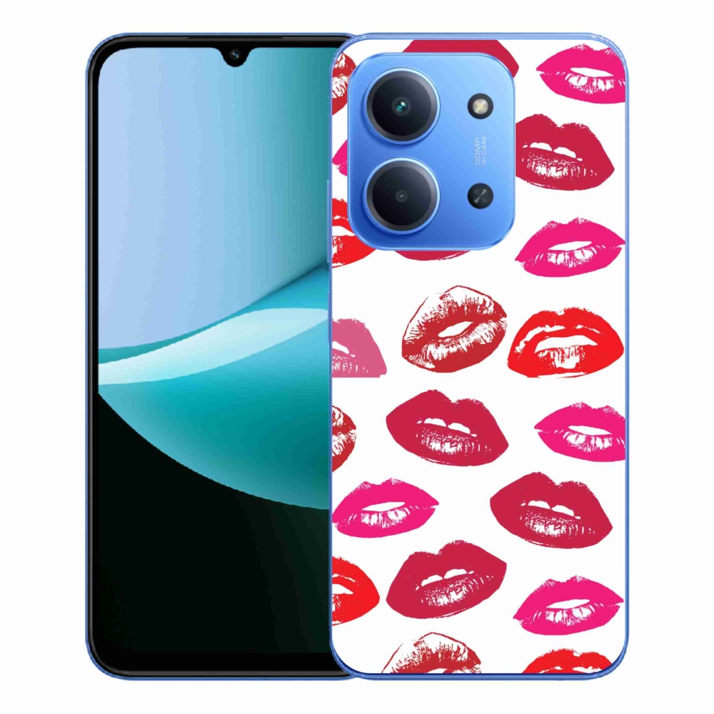 Gelový kryt mmCase na Xiaomi Redmi 15C 4G/5G (173mm) - rty