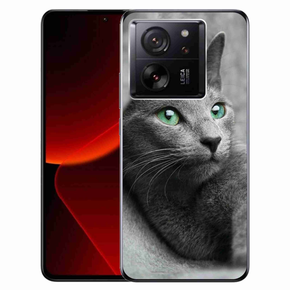 Gelový kryt mmCase na Xiaomi 13T/13T Pro - kočka 2