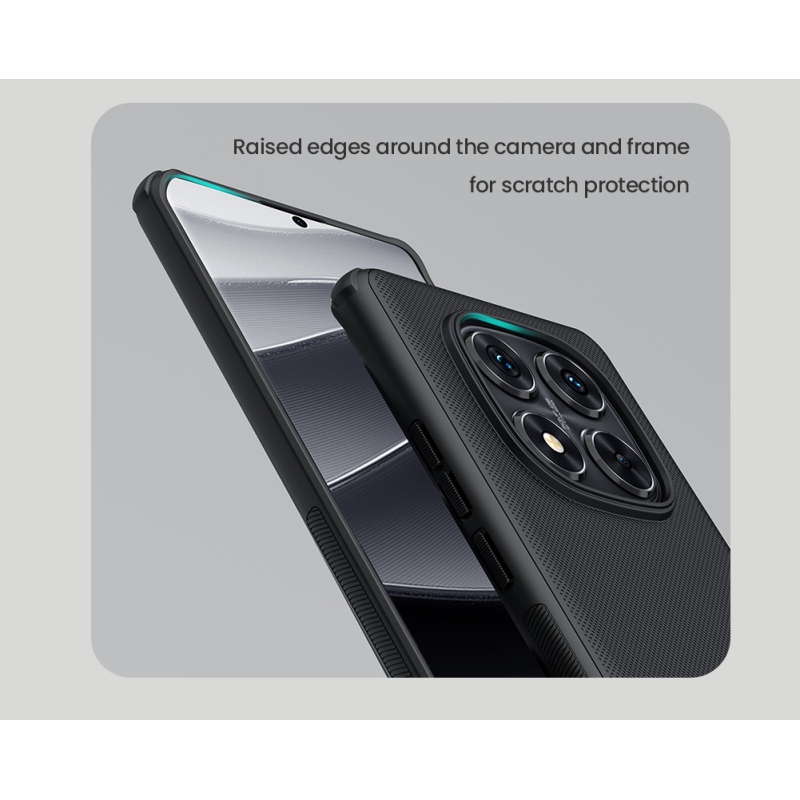 Nillkin Super Frosted PRO Magnetic Zadní Kryt pro Xiaomi Redmi Note 14 Pro 5G/Poco X7 5G Black