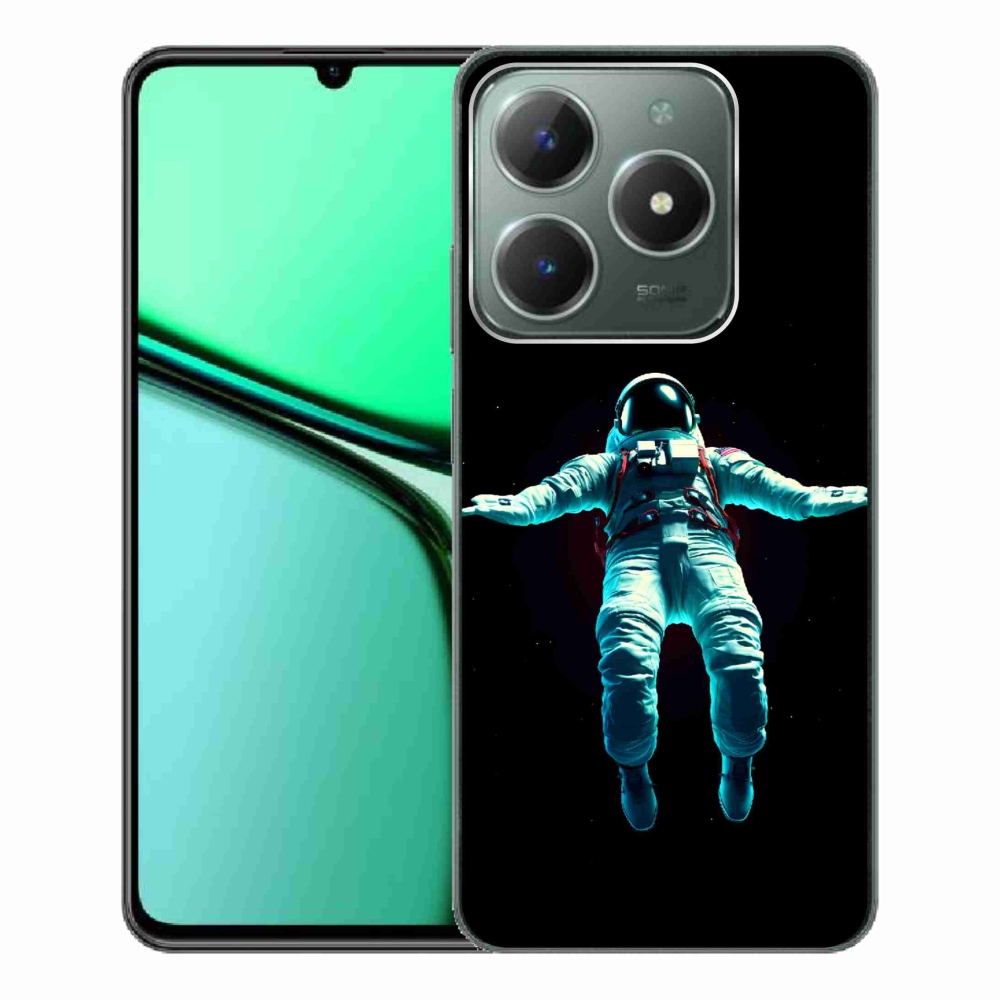Gelový kryt mmCase na Realme C61 - kosmonaut