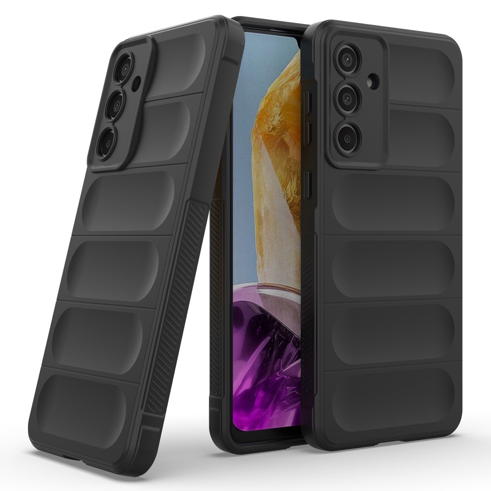 Rugg odolný gelový obal na Samsung Galaxy M55 5G - černý