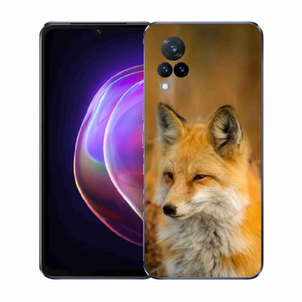 Gelový kryt mmCase na Vivo V21 4G/5G - liška