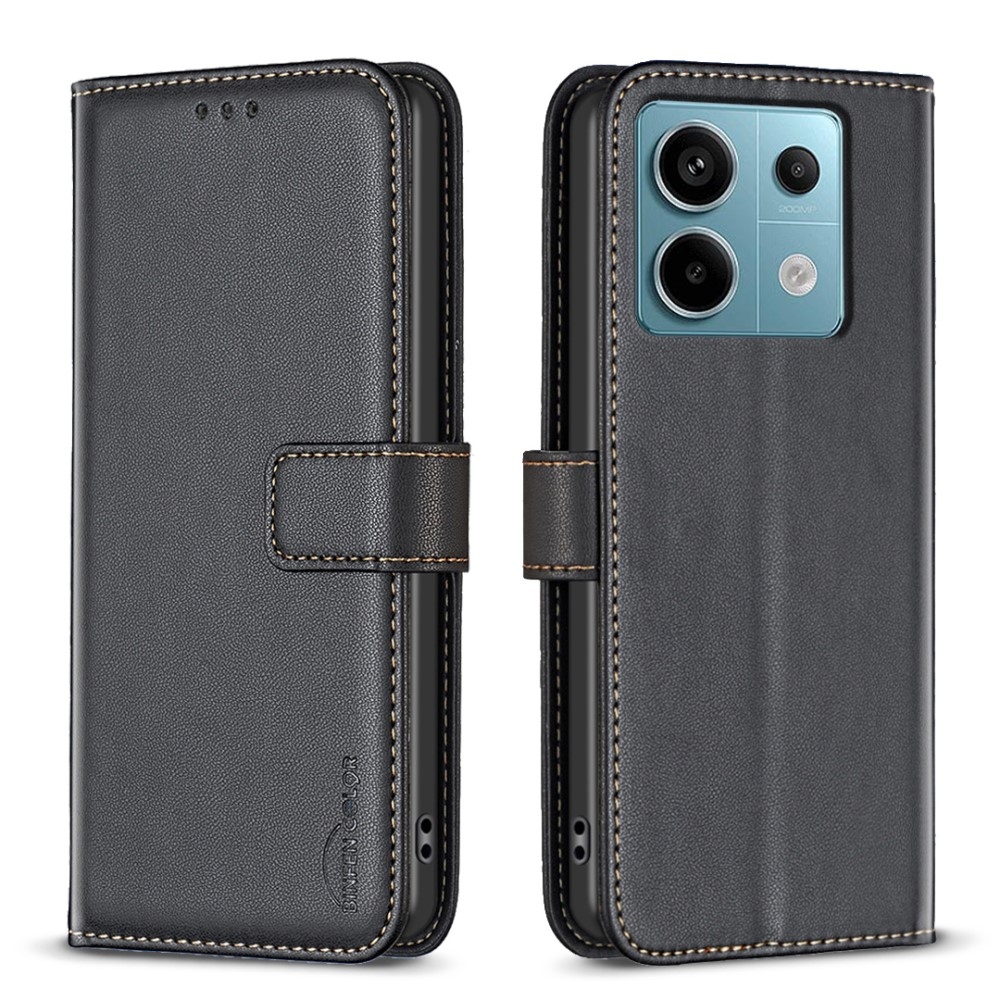 BNF knížkové pouzdro na Xiaomi Redmi Note 13 Pro 5G/Poco X6 5G - černé