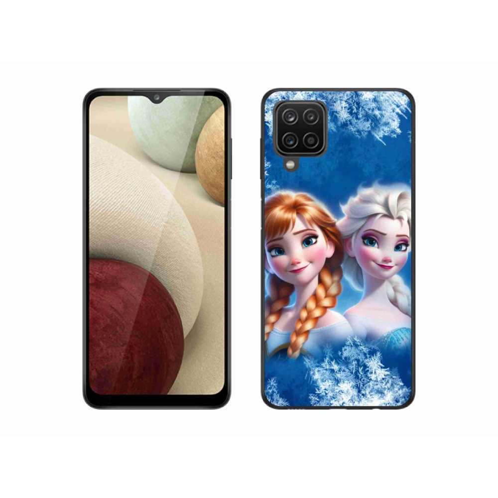 Gelový kryt mmCase na Samsung Galaxy A12 - ledové království 2