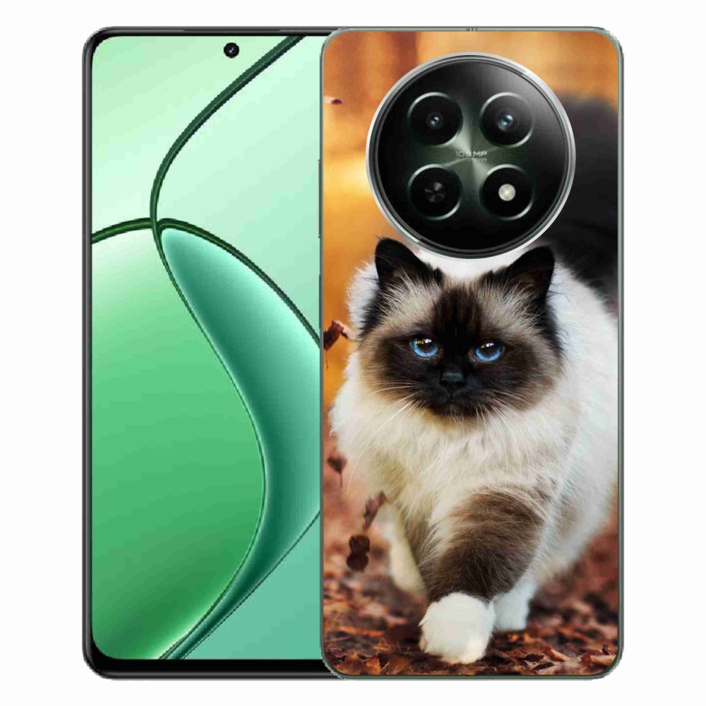 Gelový obal mmCase na Realme 12 5G/12x 5G - kočka