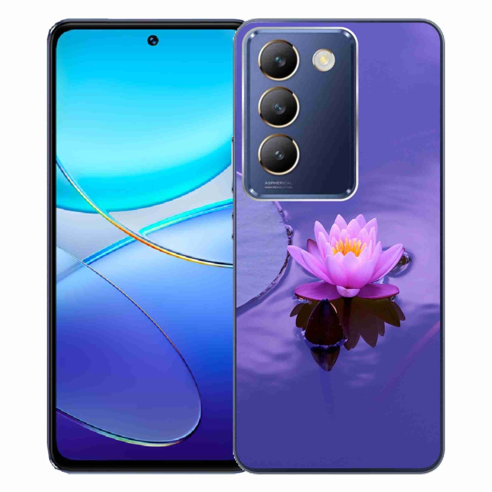 Gelový obal mmCase na Vivo V40 SE 4G/5G - květ na hladině