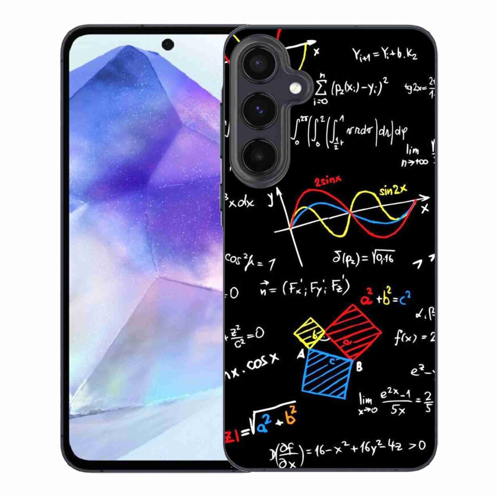Gelový kryt mmCase na Samsung Galaxy A55 5G - vzorečky
