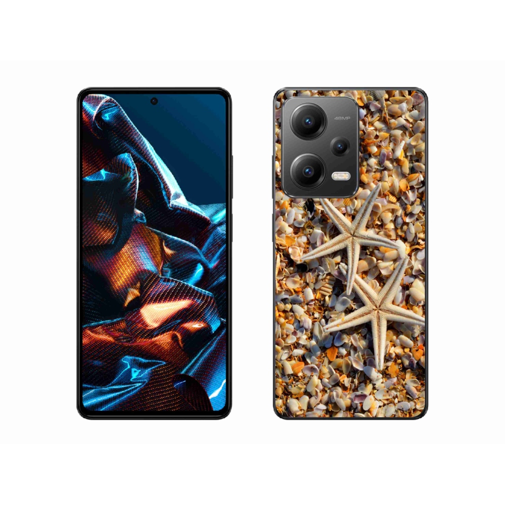 Gelový kryt mmCase na Xiaomi Redmi Note 12 Pro 5G - mořské hvězdice