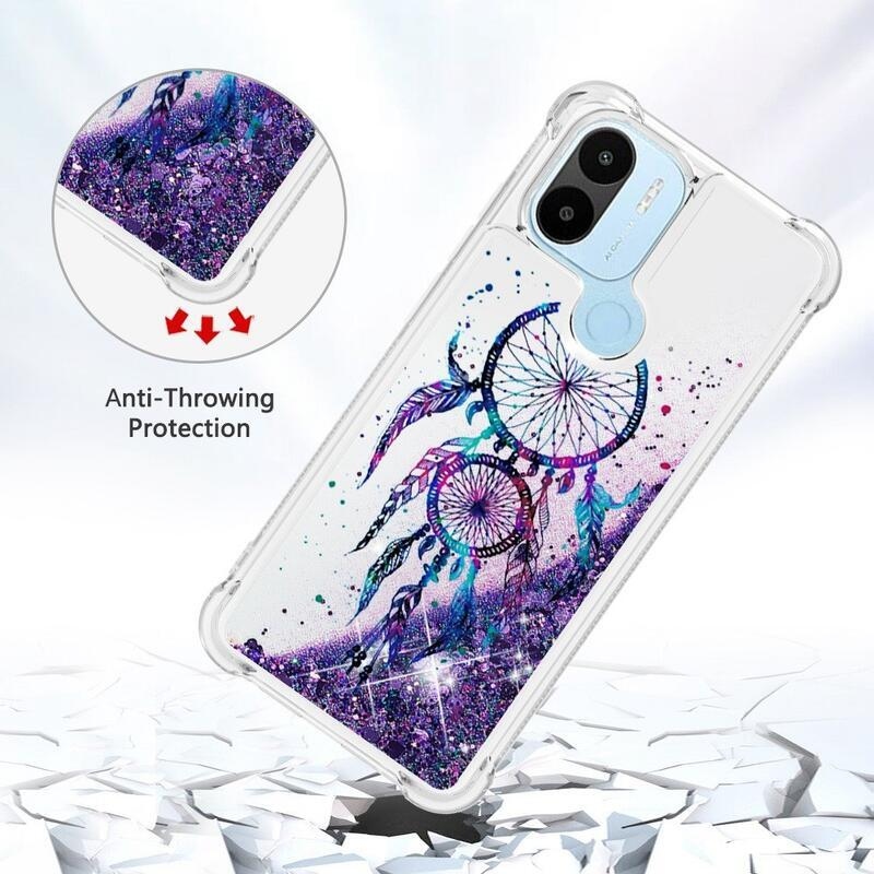 Glitter přesýpací obal na Xiaomi Redmi A1+/A2+ - lapač snů