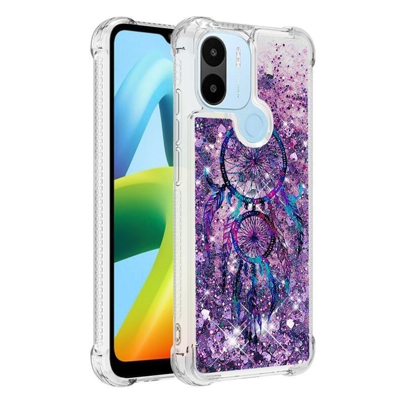 Glitter přesýpací obal na Xiaomi Redmi A1+/A2+ - lapač snů
