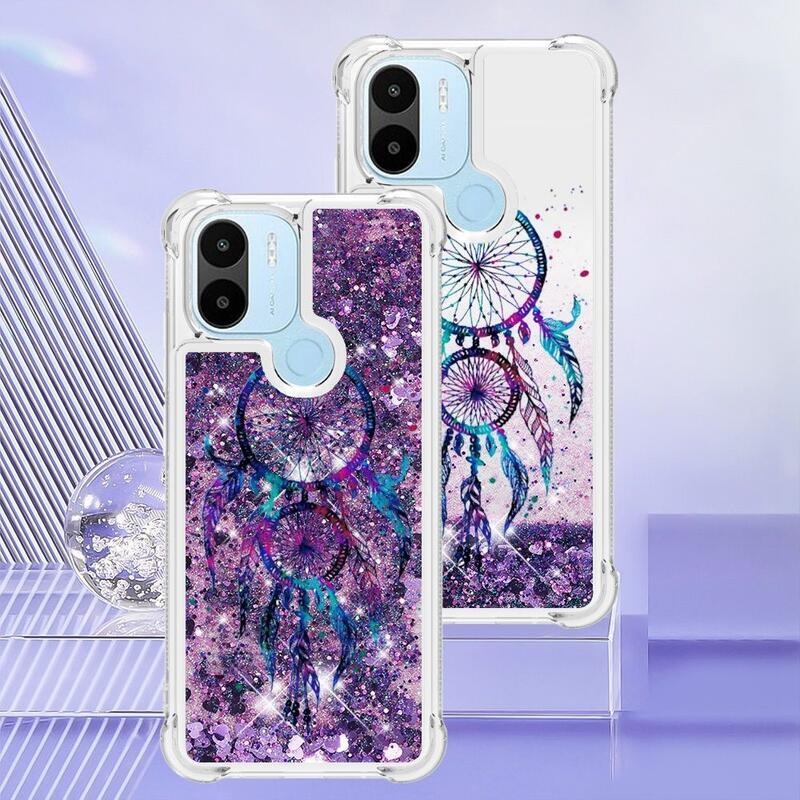 Glitter přesýpací obal na Xiaomi Redmi A1+/A2+ - lapač snů